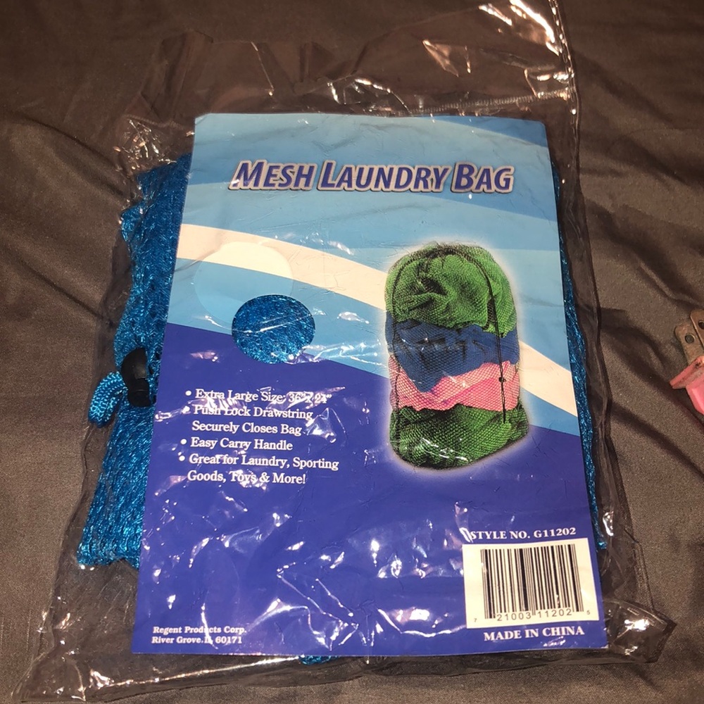 mesh laundry bag